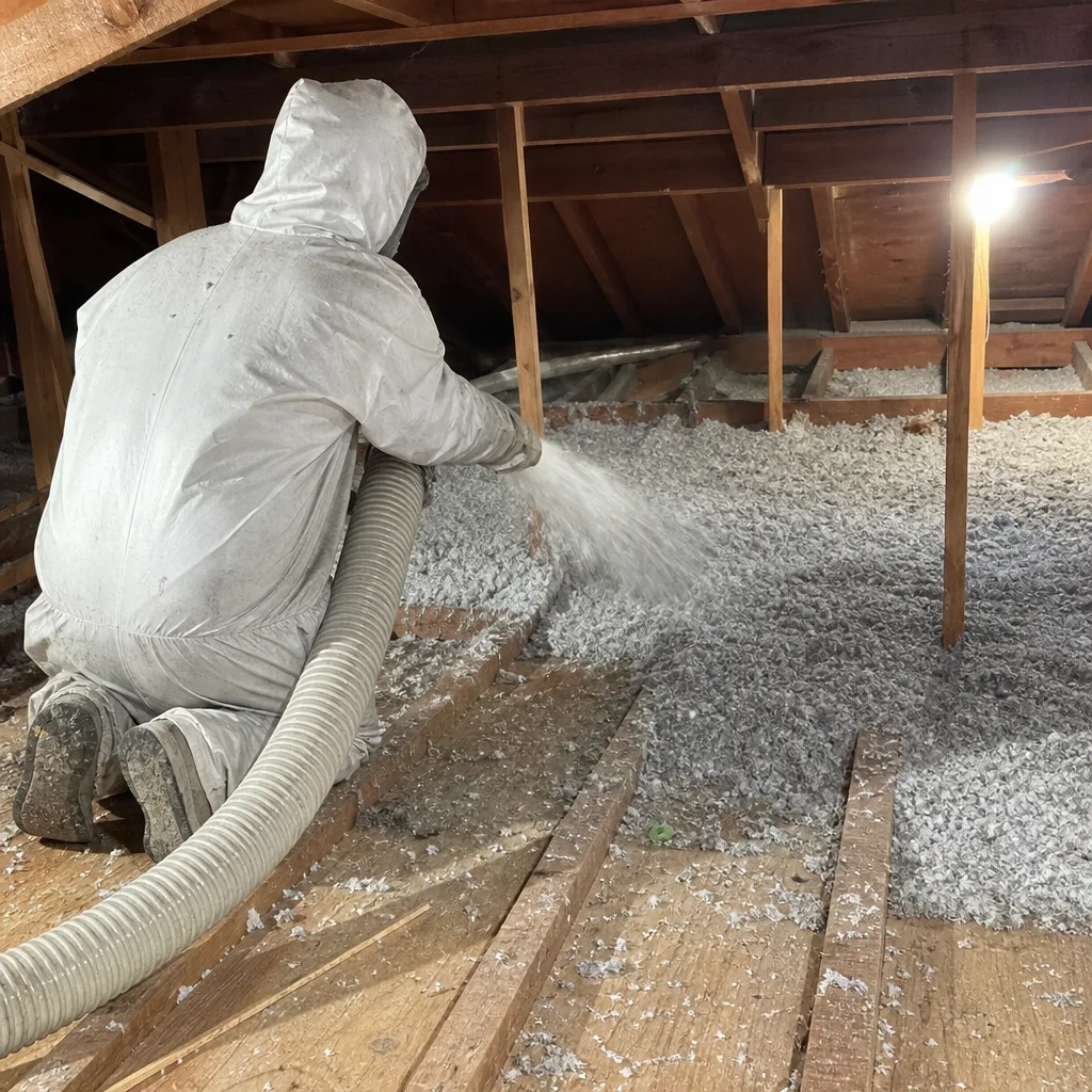 Attic Insulation in Barstow