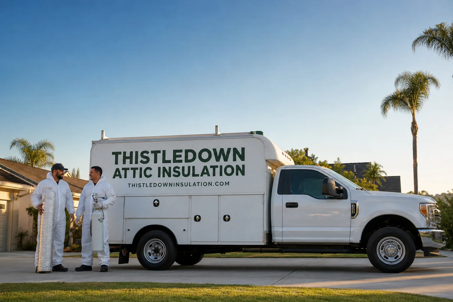 Thistledown Attic Insulation insulation team
